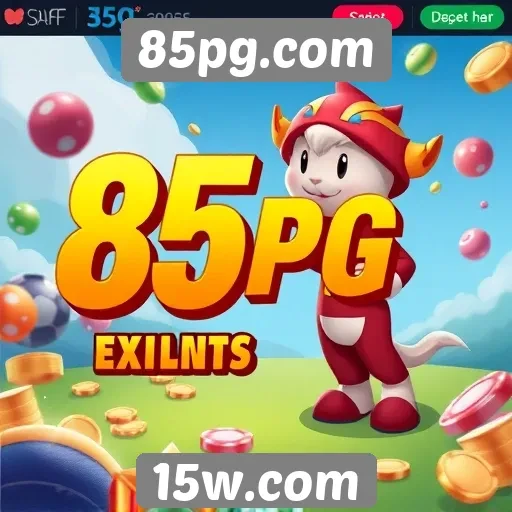 Explorando a interface do usuário em 85pg.com